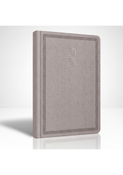 2026 Sert Kapak Ciltli Ticari Kasa AJANDASI14X20 376 Sayfa 103-EKK