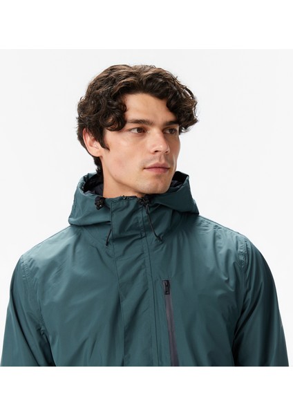 Erkek Yeşil Regular Fit Rain Breaker Yağmurluk J57040T.3YG fırsatları
