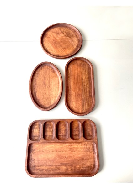 Willora Ahşap ( 1.sınıf Kalite Kayın Ağacı ) 4 Parça Kahvaltı Takımı, Kahvaltılık, Sunumluk fiyatları