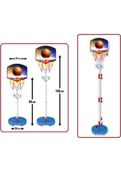 Bfs Dede Küçük Ayaklı Basketbol Potası fiyatları