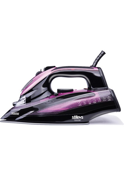 Lila Buharlı Ütü, Güçlü ve Hafif, Pratik Kullanım, Parlak Sonuç