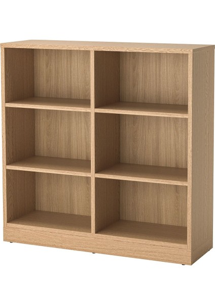 Büfe, Meşe Kaplama, 121X37X120 cm