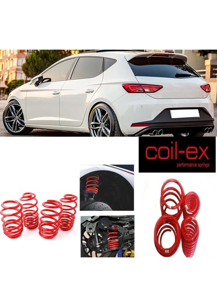 Seat Leon 2013-2020 Fr Mk3 Coil-Ex 3.5cm Spor Yay