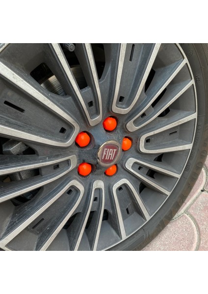 Düz Bijon Kapağı Sökme Aparatlı 20 Li Set 17 Mm-19 mm Turuncu modelleri