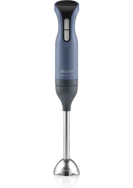 Derin Mavi 1000W Çubuk El Blenderi, Güçlü ve Şık Tasarım