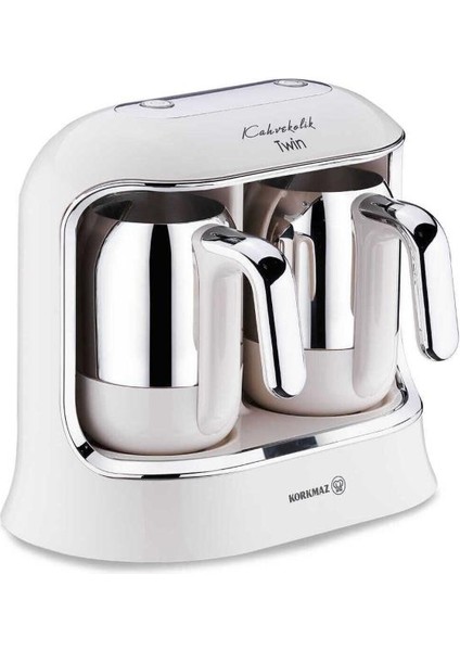 A861-08 Kahvekolik Twin Kahve Makinesi Vanilya Krom fiyatları
