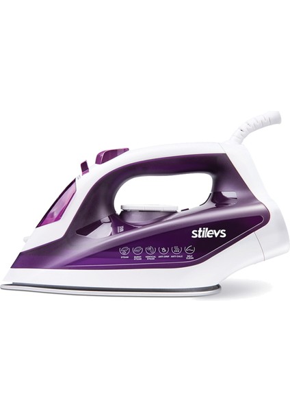 Lila Buharlı Ütü Max UT-8055, Kolay ve Hızlı Ütüleme Için Ideal