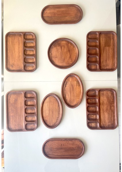 Lumielle Ahşap ( 1.sınıf Kalite Kayın Ağacı ) 9 Parça Kahvaltı Takımı, Kahvaltılık, Sunumluk fiyatları