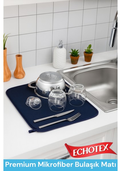 Bulaşık Kurutma Matı Süper Emici Bulaşık Kurulama Bezi Süper Emici Örtü (Fabrika Mağaza)