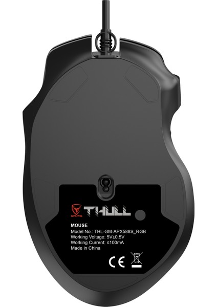 THL-GM-APX588S Apex Rgb Oyuncu Mouse 7200 Dpı 8 Tuşlu Ayarlanabilir LED Işıklı fırsatları