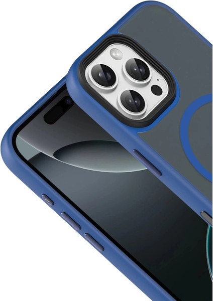 Bfs Apple iPhone 16 Pro Max Megane Magsafe Kapak - Lacivert fiyatları