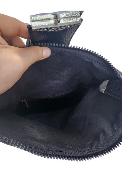Suni Deri-Parlak Kumaş Kadın Sırt Çantası modelleri