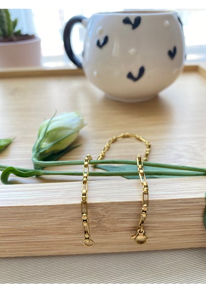 14 Ayar Çelik Bileklik