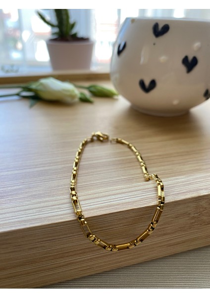 14 Ayar Çelik Bileklik modelleri