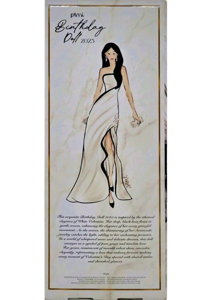 Special Edition Ptmı 2025 Doğum Günü Bebeği 10825 - Limited Edition