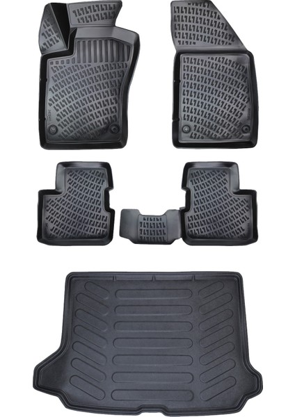 Ford Focus 2 Stw 2005-2010 4d Araca Özel Paspas ve Bagaj Havuzu