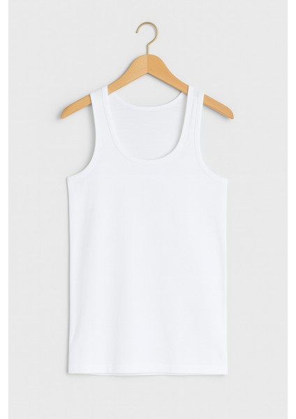 Erkek %50 Pamuk-%50 Modal Klasik Beyaz 3'lü Atlet Q2İK1L1KK2E.3LU fiyatları