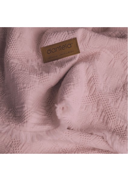 Lucca Fitilli Desen Yatak Örtüsü - Pudra fiyatları