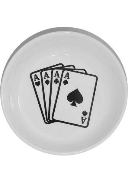 Raccoon ECO005 Poker Seramik Mama ve Su Kabı 250ML