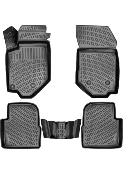 Citroen C4X Elektrikli 2023 Sonrası 3D Havuzlu Paspas Siyah fiyatları