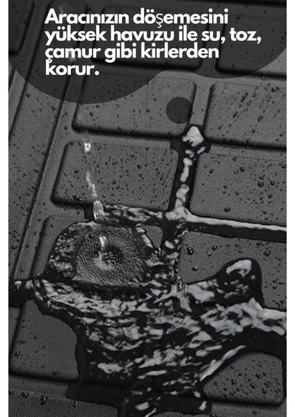 Citroen C3 Aircross 2016 Sonrası Alt Kısım Hareketli Uyumlu Koltuk 4d Kutulu Paspas ve 3D modelleri