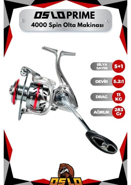Zen Pro 274CM 8-42GR Oslo Prime 4000 Spin Olta Seti fırsatları