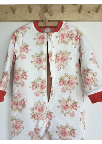 Vintage Flowers Pamuklu Bacaklı 2.5 Tog Çocuk Uyku Tulumu