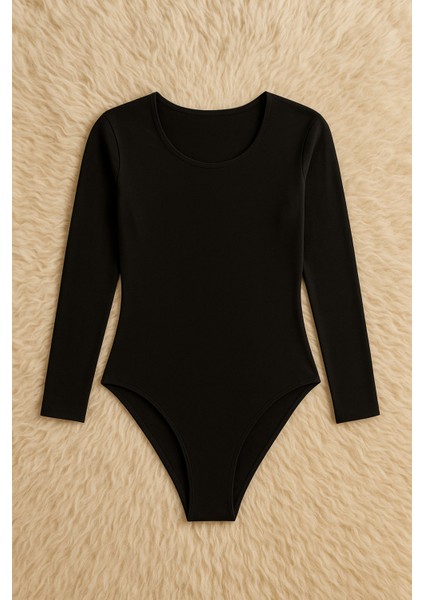 Kadın Pamuklu Likralı Penye Uzun Kol 2'li Çıtçıtlı Body Q6K1K8T3KA fiyatları