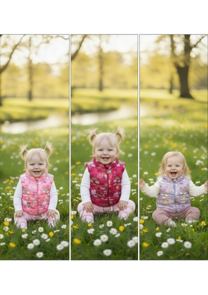 Laura Baby Renkli Sevimli Desen Kız Bebek/çocuk Şişme Yelek fırsatları