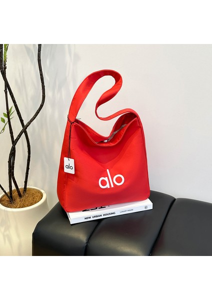 Kadınlar Için Alo Yoga Açık Hava Sporları Omuz Çantası Tote Çanta Su Geçirmez El Çantası (Yurt Dışından) fiyatları