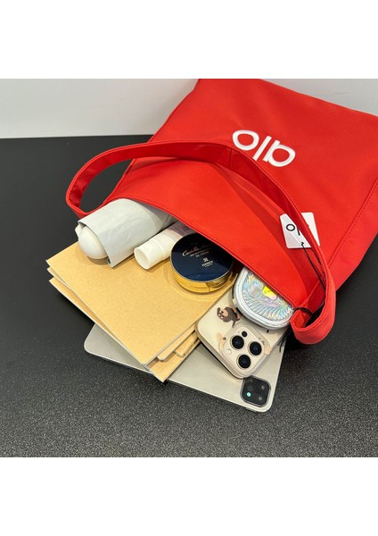 Kadınlar Için Alo Yoga Açık Hava Sporları Omuz Çantası Tote Çanta Su Geçirmez El Çantası (Yurt Dışından) modelleri