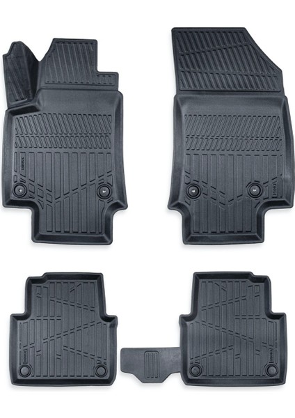 Citroen C3 Aircross 2019 Model Araca Özel 4d Galaxy Paspas Takımı