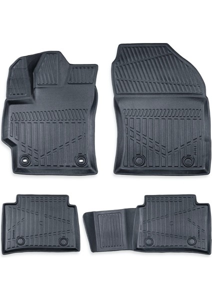 Toyota Corolla Sedan 2022 Model Araca Özel 4d Galaxy Paspas Takımı