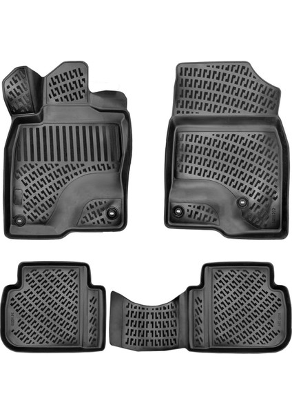 Volkswagen Golf 6 2009-2012 3D Uyumlu Havuzlu Paspas