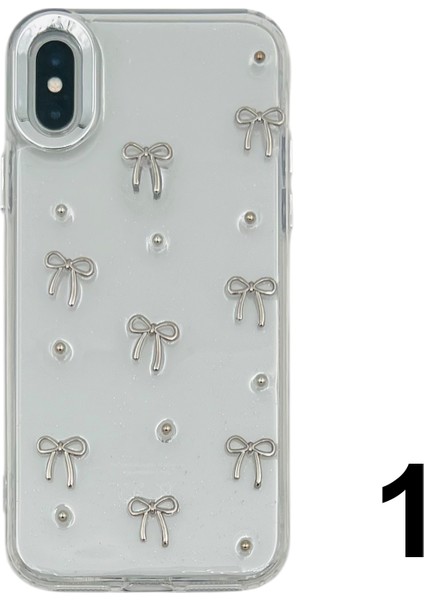 Apple iPhone Xs Uyumlu Fiyonk Arka Koruma Kılıf