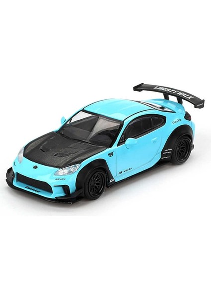 Bfs Mini Gt 1/64 Toyota GR86 Lb Nation Baby Blue - Blister Paket