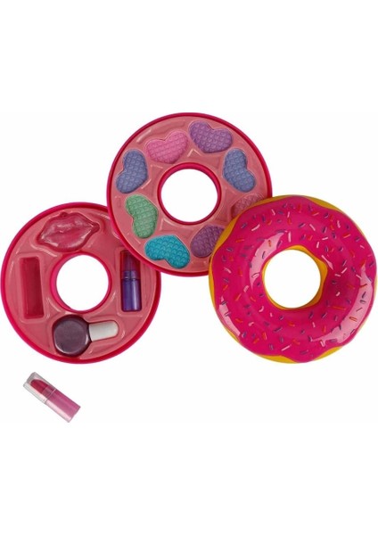 Bfs Donut Şekilli 2 Katlı Makyaj Güzellik Seti