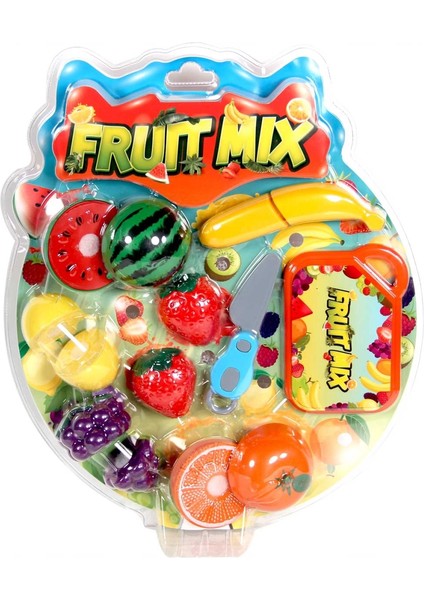 Bfs Fruit Mix Kesilebilir Cırt Bantlı Meyveler 14 Parça