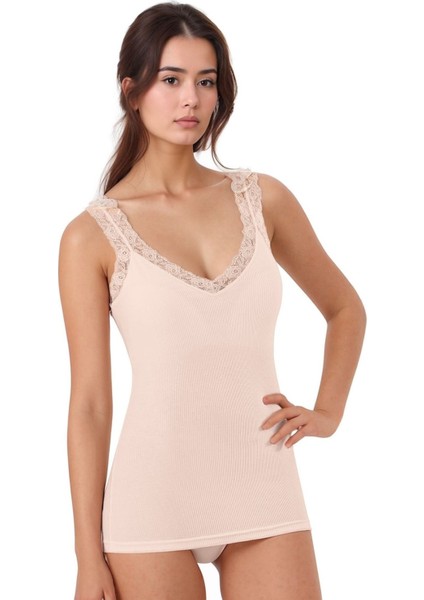 Kadın Kaşkorse Modal Pamuklu Likralı Bralet Kaplı 2'li Sütyen Atlet Q6K6K5T2KA fiyatları