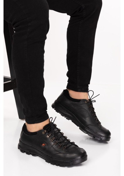 Hakiki Deri, Suya Dayanıklı, Dikişli, Erkek Deri Ayakkabı