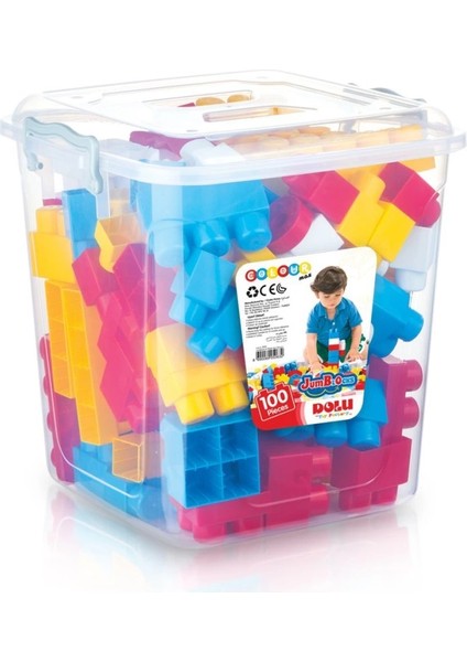 Bfs 5063 Sandıkta Mega Blok 100 Parca