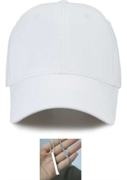 Mevsimlik Beyzbol Düz ve Çeşitli Renklerde Şapka ,kep Yazlık Kep Beyzbol Düz Kolye Hediyeli