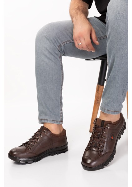Hakiki Deri, Suya Dayanıklı, Dikişli, Erkek Deri Ayakkabı