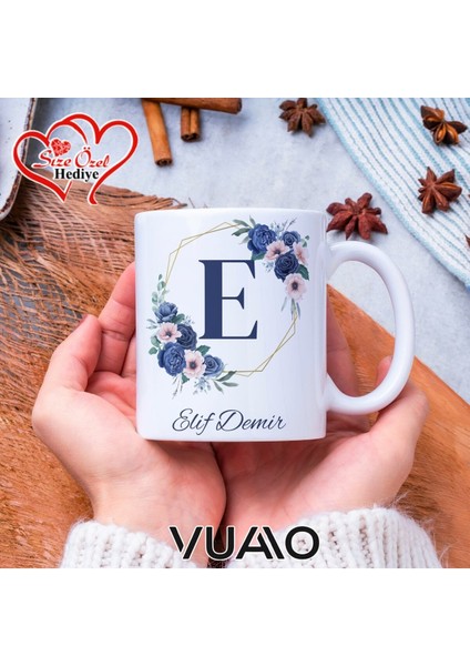 Kişiye Özel Isimli ve Harfli Kupa ve Mouse Pad Seti,kaymaz Taban - Baskılı Mousepad fiyatları