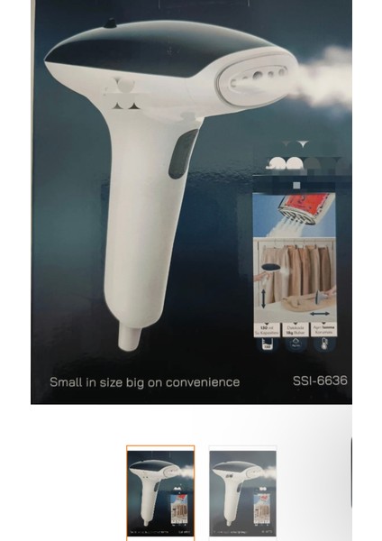 Buharlı Kırışık Giderici Ütü SSI-6636, Beyaz, Güçlü ve Kullanışlı fiyatları