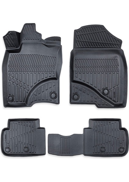 Honda Civic Fe1 2023 Model Araca Özel 4d Galaxy Paspas Takımı