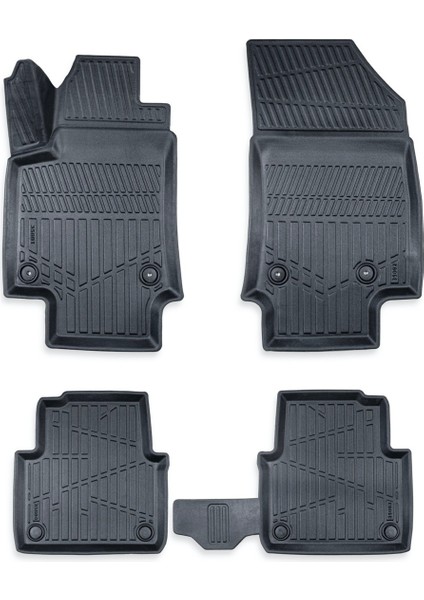 Citroen C3 Aircross 2017 Model Araca Özel 4d Galaxy Paspas Takımı