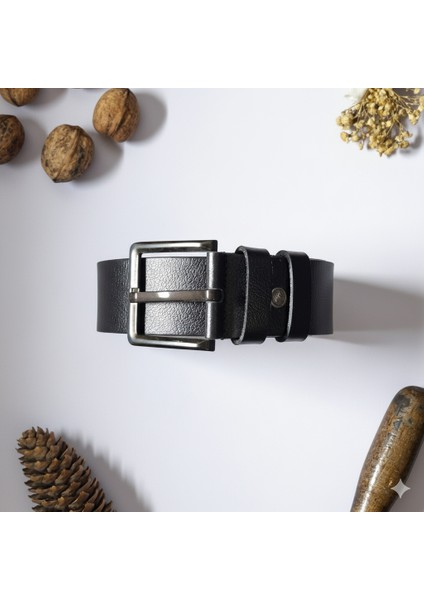 Hakiki Deri Erkek Spor Kemer 4.5 cm Metal Tokalı Kalın Kemer modelleri