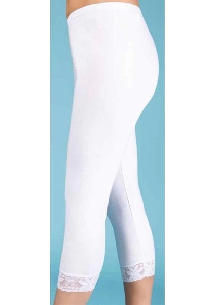 Berrak Kadın Uzun Paçalı Dantelli Tayt 2067