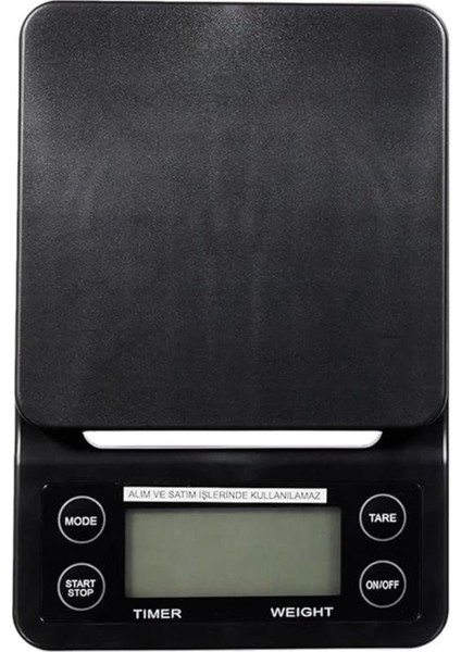 Hassas Mutfak Tartısı 0.1 G - 3 Kg, Kahve ve Yemek Hazırlığı Için Ideal, Kullanım Kolaylığı fiyatları